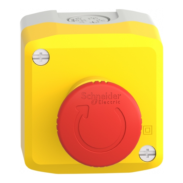 Hager - Déclencheur à émission de tension 230-415V AC - 110-130V DC + arrêt d'urgence - Réf : MZ203+XALK178E