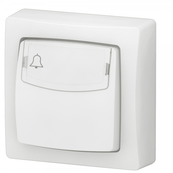 Legrand Oteo - Poussoir porte-étiquette 6A - 230V - Réf : 086009L