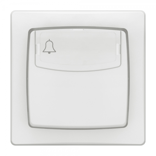 Legrand Oteo - Poussoir porte-étiquette 6A - 230V - Réf : 086009L
