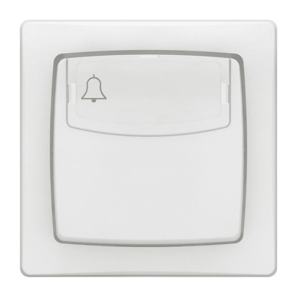 Legrand Oteo - Poussoir porte-étiquette 6A - 230V - Réf : 086009L