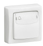 Legrand - Oteo - Poussoir porte étiquette 6A 230V - Blanc - Ref : 086009L