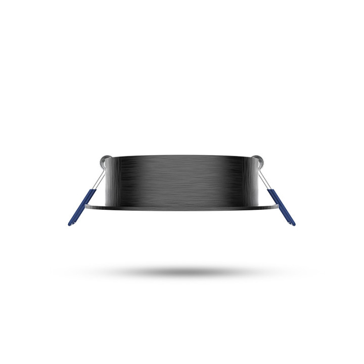 Miidex - Support de spot plafond - Rond - Orientable - Noir - Ø92 mm - Réf : 77120