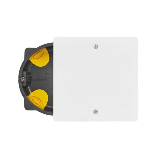 Legrand Batibox - Boîte de dérivation diam 85 - 1 poste BBC - Prof. 40 - avec couvercle - Réf : 080084L