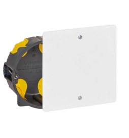 Legrand Batibox - Boîte de dérivation diam 85 - 1 poste BBC - Prof. 40 - avec couvercle - Réf : 080084L