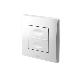 Yokis - Up - Télécommande murale - 2 touches - Zigbee - Réf : TLM2-UP