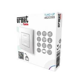 Yokis - Up - Télécommande murale - 2 touches - Zigbee - Réf : TLM2-UP