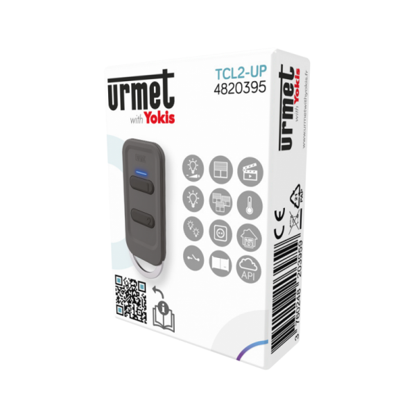 Yokis - Up - Télécommande - 2 canaux - Zigbee - Réf : TLC2-UP