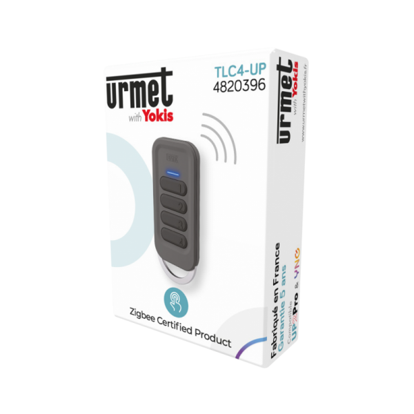 Yokis - Up - Télécommande - 4 canaux - Zigbee - Réf : TLC4-UP