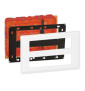 Legrand - Mosaic - Kit poste de travail - 2 x 10 modules - Blanc