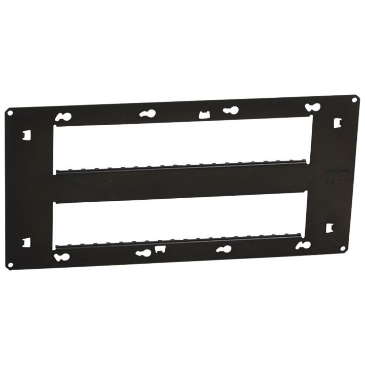 Legrand - Mosaic - Kit poste de travail - 2 x 10 modules - Blanc