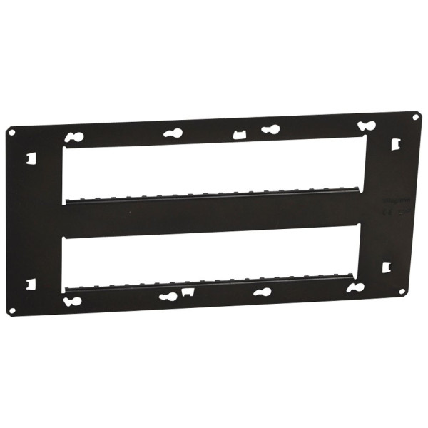 Legrand - Mosaic - Kit poste de travail - 2 x 10 modules - Blanc