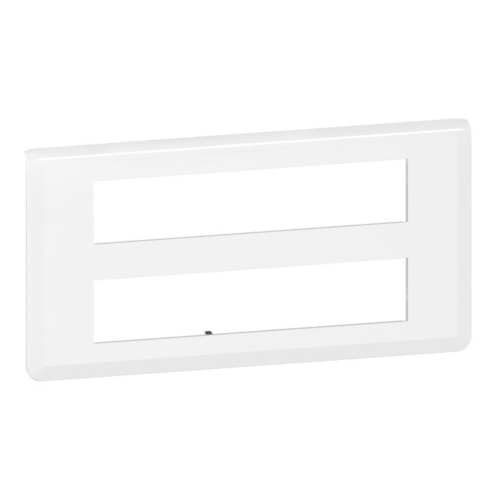 Legrand - Mosaic - Kit poste de travail - 2 x 10 modules - Blanc