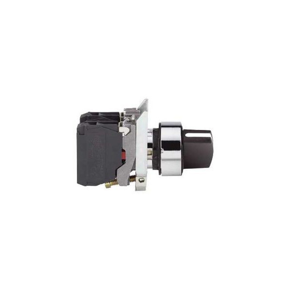 Schneider - Harmony XB4 - Bouton tournant noir Ø22 - à manette - 3 positions Fixes- 2F - Réf. XB4BD33