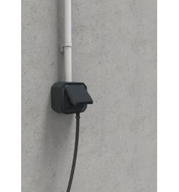Legrand - LOT de 10 prises de courant 2P+T 16A étanche Plexo Saillie - IP55/IK08 - 250V - Anthr - Réf : 069791Lx10