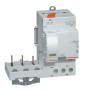 Legrand - Bloc Diff - 40A - 30mA - Type AC - 3 Pôles - Pour disjoncteur DX³ 1 mod/pôle - Départ Bas Vis - Réf : 410471