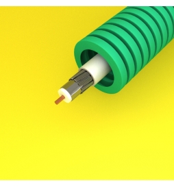 Preflex - Gaine électrique ICTA préfilée - diamètre 20 mm – câble TV 17VATC – rouleau 100 m – Réf : PFV20ETV17B