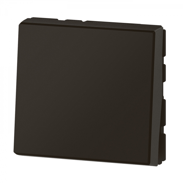 Legrand - Mosaic Easy LED - Interrupteur ou va-et-vient - 10AX - 250V~ - Noir Mat - 2 modules - Réf : 079111L