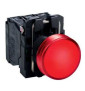 Schneider - Harmony XB5 - Voyant Rouge rond Ø22 - IP66 - LED intégrée - 24V - Réf : XB5AVB4