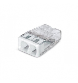 WAGO - Boîte de 100 Bornes auto fils rigide 2 x 2,5mm2 - Réf.: WAG 2273-202