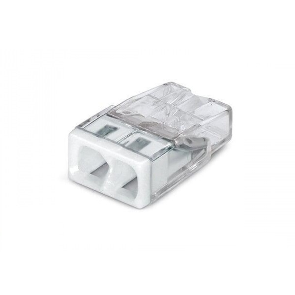 WAGO - Boîte de 100 Bornes auto fils rigide 2 x 2,5mm2 - Réf.: WAG 2273-202
