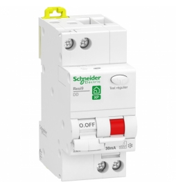 Schneider - Resi9 XP - disj diff - 1P+N - 32A - 30mA - courbe C - type Fsi - Réf : R9PDCF32