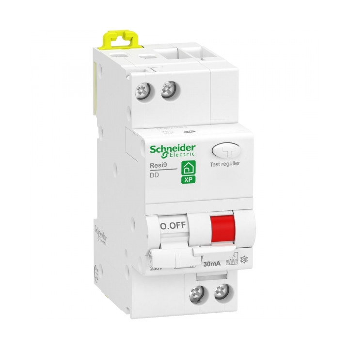 Schneider - Resi9 XP - disj diff - 1P+N - 32A - 30mA - courbe C - type Fsi - Réf : R9PDCF32