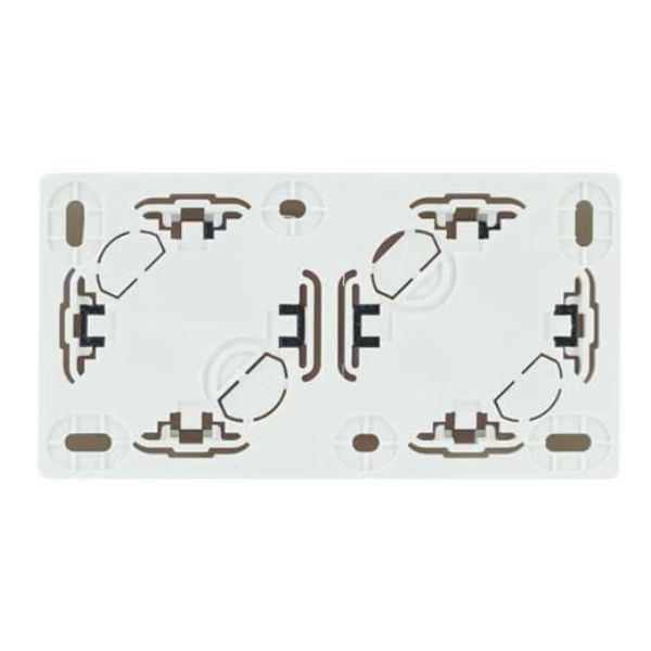Legrand - Oteo - LOT de 5 Doubles prises 2P+T 16A  230V - Blanc - Ref. : 086076x5