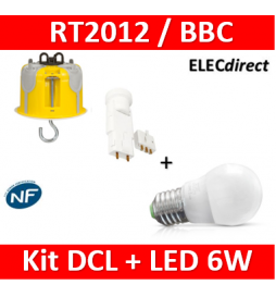 DCL - Douille E27 à vis + Fiche - P11127