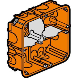Legrand Batibox - Boîte multimat 2x2 postes - 2x4/5M - prof 50 mm - Réf : 080124