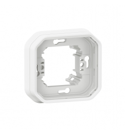 Legrand Plexo - Support plaque étanche - Encastré - 1 poste - Blanc - Réf : 069692L