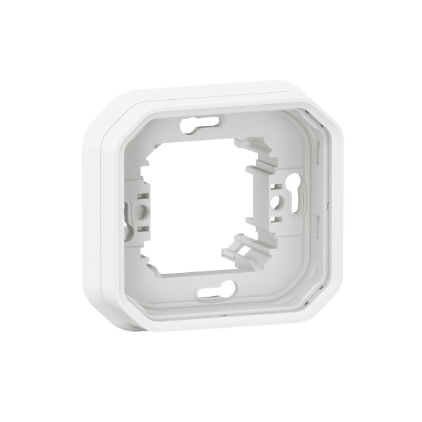 Legrand - Plexo L - Support plaque - Encastré - 1 poste - Blanc - Réf : 069692L