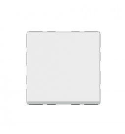 Legrand - Mosaic - Bouton Poussoir Easy-Led 6A 250V 2 modules - blanc - Réf : 278040L