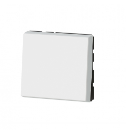 Legrand - Interrupteur ou va-et-vient 10AX Mosaic Easy-Led - 2M - Blanc - Réf : 077011L
