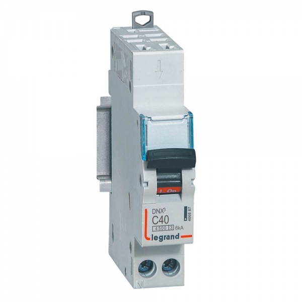 LEGRAND - DISJONCTEUR DNX3 PH/N - 40A - Auto/VIS - Réf : 406887
