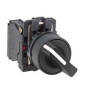 Schneider - Harmony CB5 - Bouton tournant noir Ø22 - à manette - 2 positions - 1F - Réf : XB5AD21