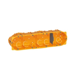 Legrand Batibox - Boîte d'encastrement 4 postes - Prof. 40 - Réf : 080044