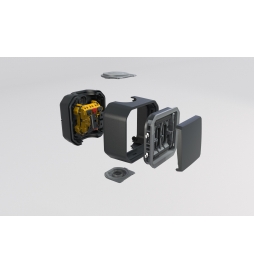 Legrand Plexo - Interrupteur ou Va-et-Vient - composable - anthracite - 10A - 250V - IP55/IK08 - Réf : 069801L