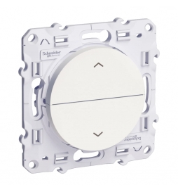 Schneider Odace - Poussoir volets-roulant 2 boutons montée/descente - Réf : S520207