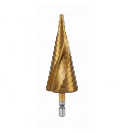 Hogert - Foret à étage 4-32mm spécial électricien - Réf: HT6D326