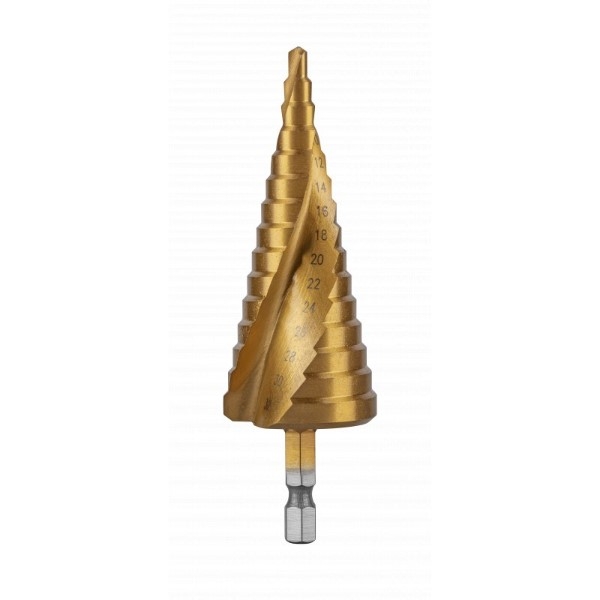 Hogert - Foret à étage 4-32mm spécial électricien - Réf: HT6D326