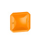 Legrand - Plexo L - Diffuseur pour voyant de balisage et de signalisation - Orange - Réf : 069590L