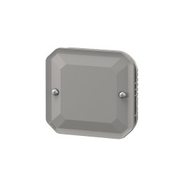 Legrand Plexo - Obturateur étanche avec enjoliveur finition gris - IP55/IK08 - Réf : 069537L