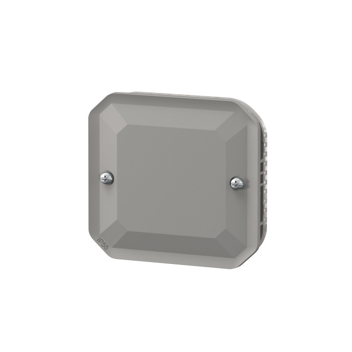 Legrand Plexo - Obturateur étanche avec enjoliveur finition gris - IP55/IK08 - Réf : 069537L