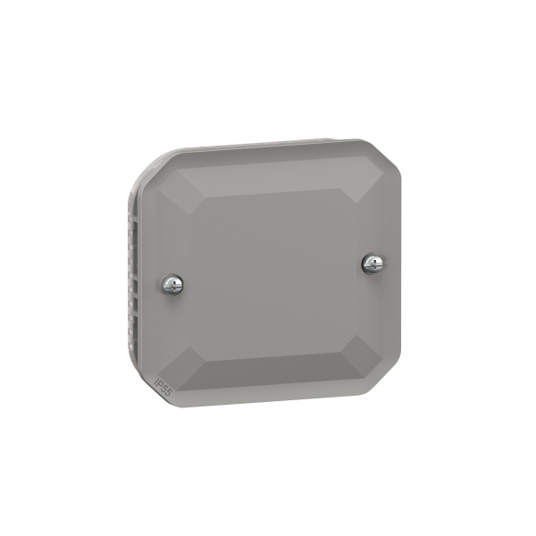 Legrand Plexo - Obturateur étanche avec enjoliveur finition gris - IP55/IK08 - Réf : 069537L