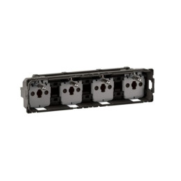 Legrand - Céliane 2024 - Quadruple prise de courant - 4x2P+T - 16A - Réf : CM0114
