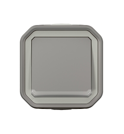 Legrand Plexo - Bouton poussoir lumineux 10A - 250V - IP55/IK08 - Réf : 069722L
