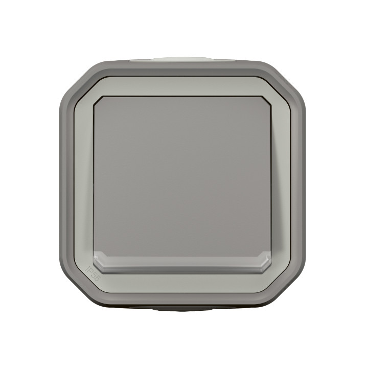 Legrand - Plexo - Bouton poussoir lumineux 10A - 250V - IP55/IK08 - Réf : 069722L