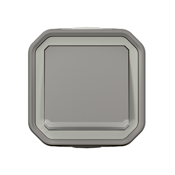 Legrand - Plexo - Bouton poussoir lumineux 10A - 250V - IP55/IK08 - Réf : 069722L