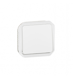 Legrand Plexo - Poussoir - 10A - 250V - composable - étanche - IP55/IK08 - Blanc - Réf : 069630L