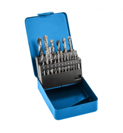 Hogert - Ensemble de forets pour béton, bois et métal - Réf : HT6D379